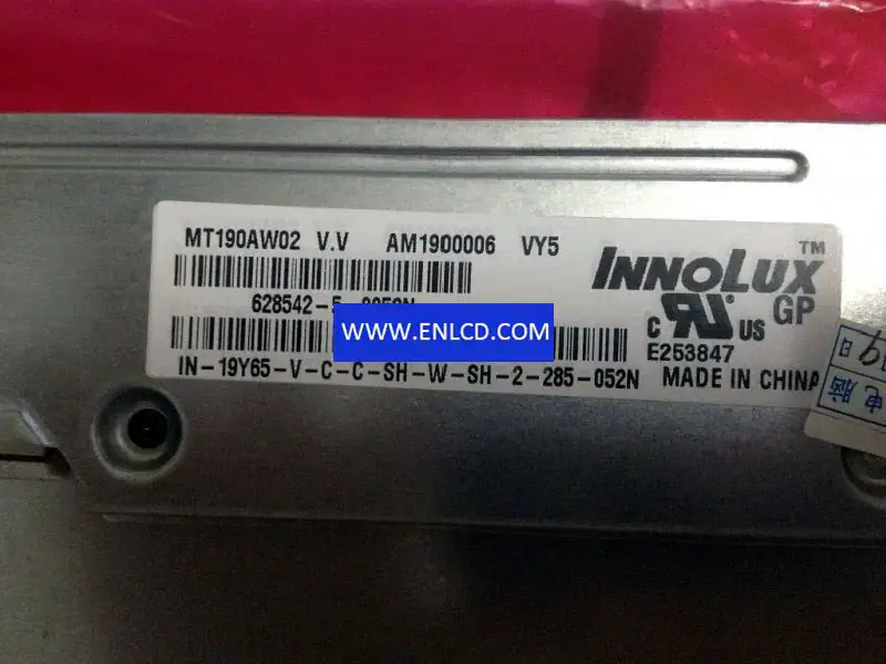 Innolux MT190AW02 V.V LCD panel