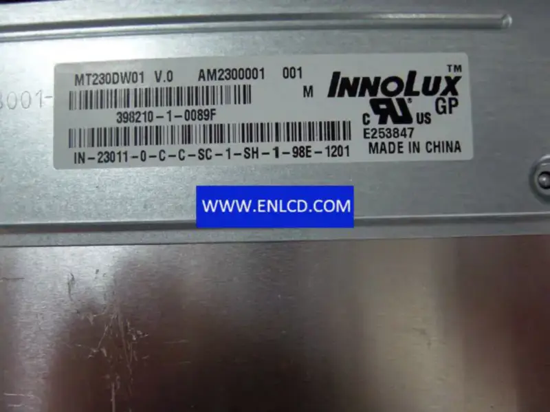 Innolux MT230DW01 V.0 LCD panel