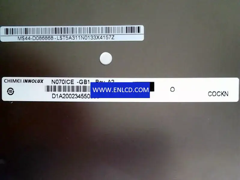 Innolux N070ICE-GB1 LCD panel Touch Panel