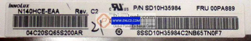 Innolux N140HCE-EAA LCD panel