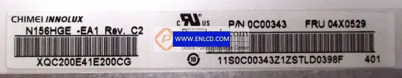Innolux N156HGE-EA1 LCD-Panel Ersatz