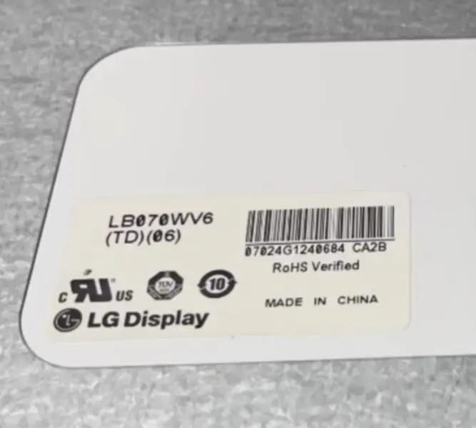 LG Display LB070WV6-TD06 LCD panel