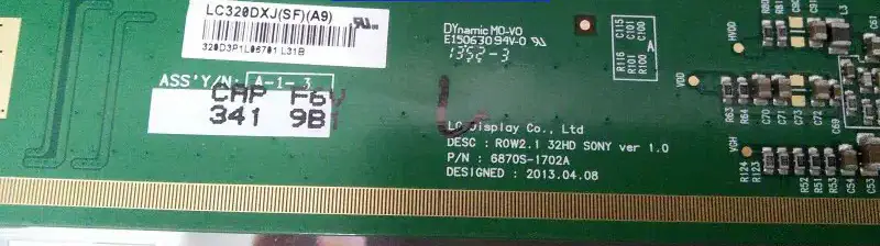 LG Display LC320DXJ-SFA9 LCD面板