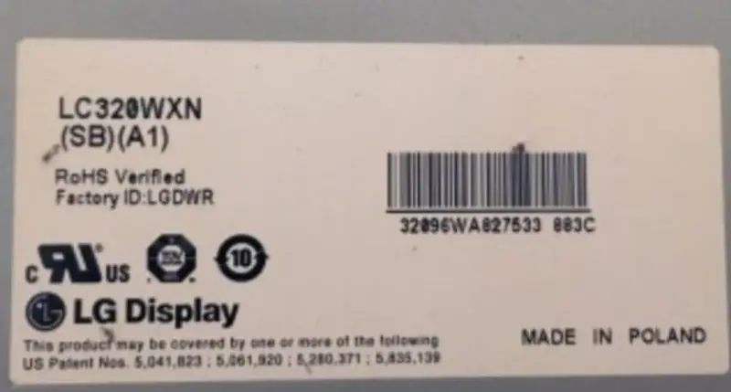 LG Display LC320WXN-SBA1 LCD面板