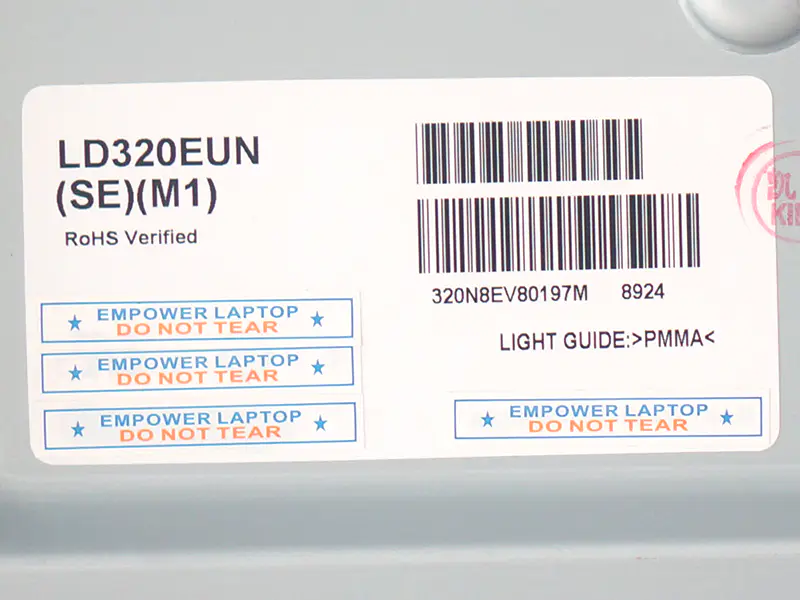 LG Display LD320EUN-SEM1 LCD panel for Digital Signage