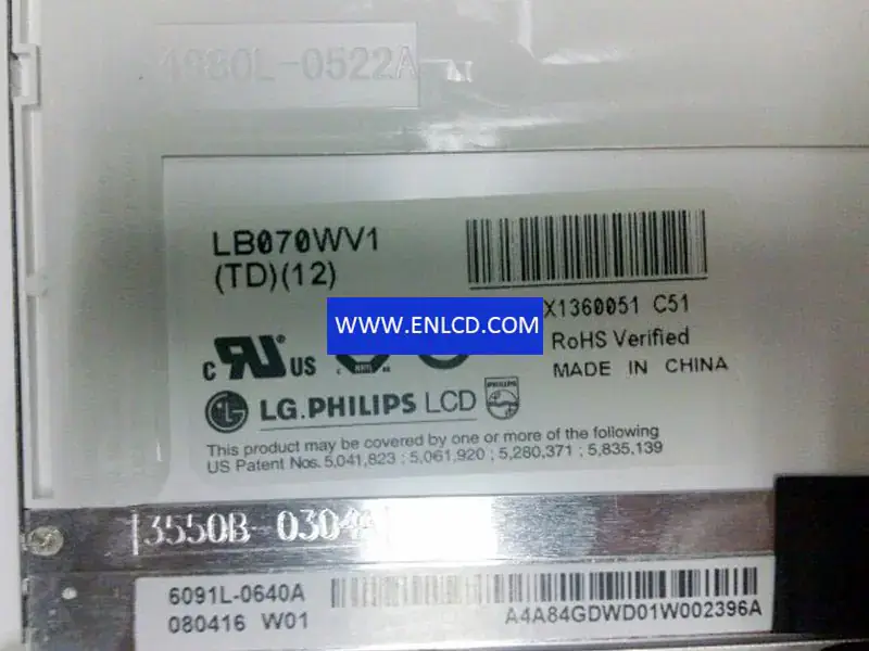 LG.Philips LB070WV1-TD12 LCD