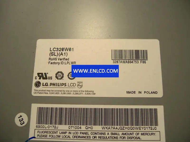 LG Display LC320W01-SLA1 LCD面板