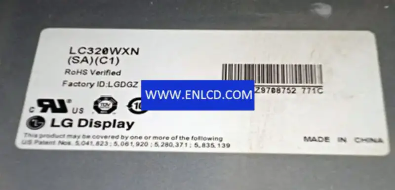 LG Display LC320WXN-SAC1 LCD panel