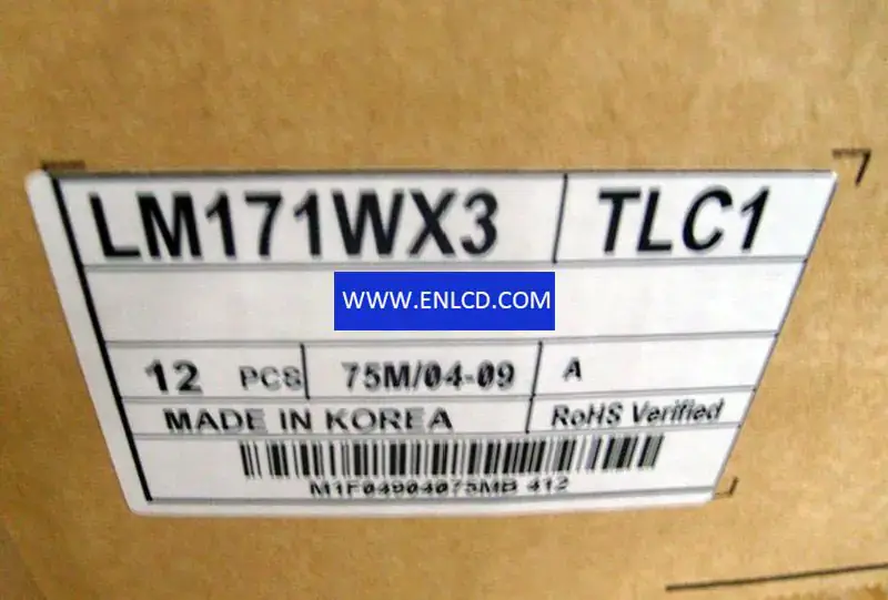 LG Display LM171WX3-TLC1 LCD面板