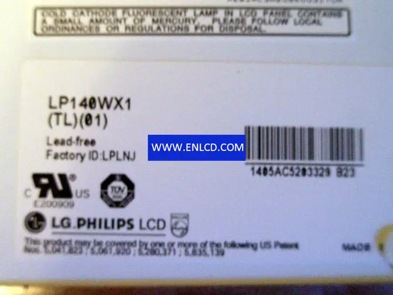 LG Display LP140WX1-TL01 LCD面板