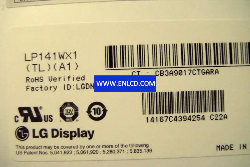 LG Display LP141WX1-TLA1 LCD面板