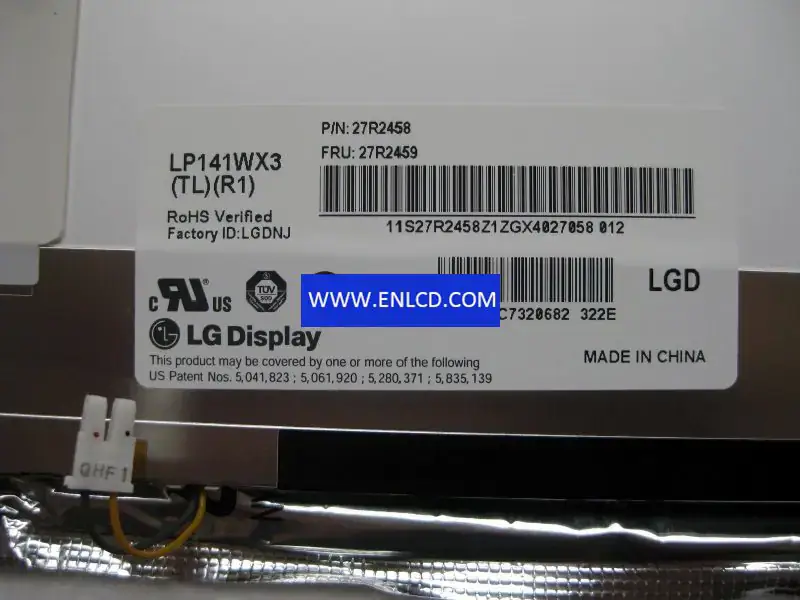 LG Display LP141WX3-TLR1 LCD panel