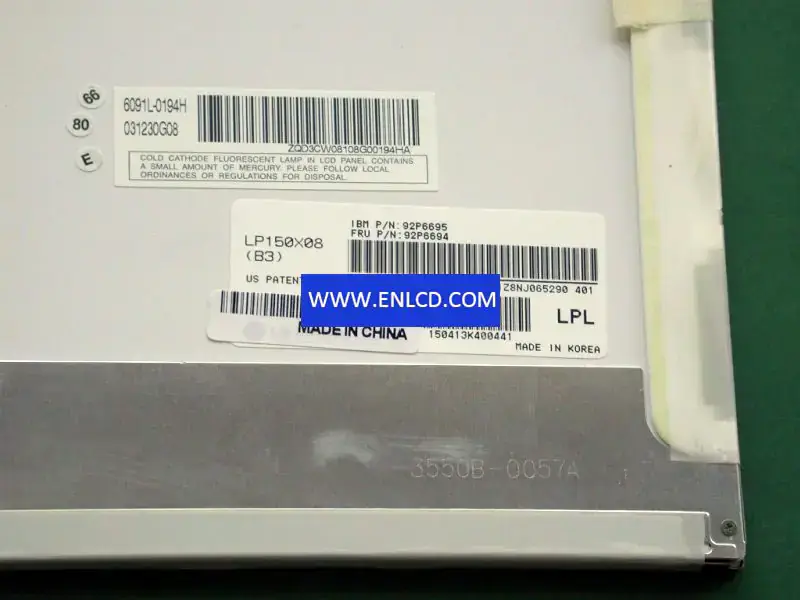 LG Display LP150X08-B3 LCD面板