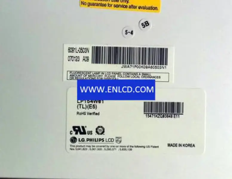 LG Display LP154W01-TLE5 LCD面板