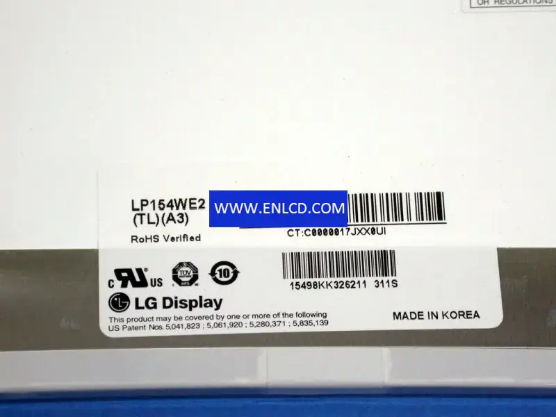 LG Display LP154WE2-TLA3 LCD面板