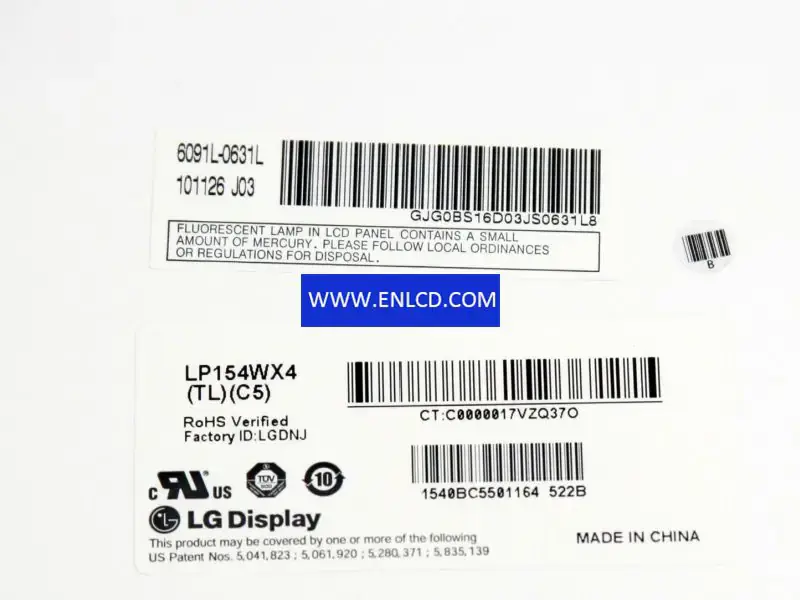 LG Display LP154WX4-TLC5 LCD panel