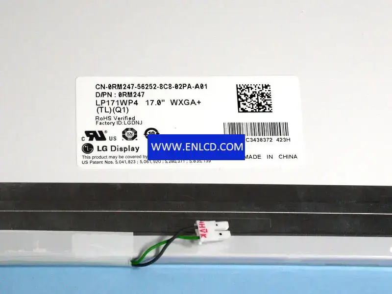 LG Display LP171WP4-TLQ1 LCD面板