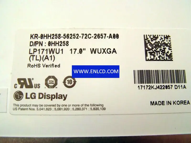 LG Display LP171WU1-TLA1 LCD panel