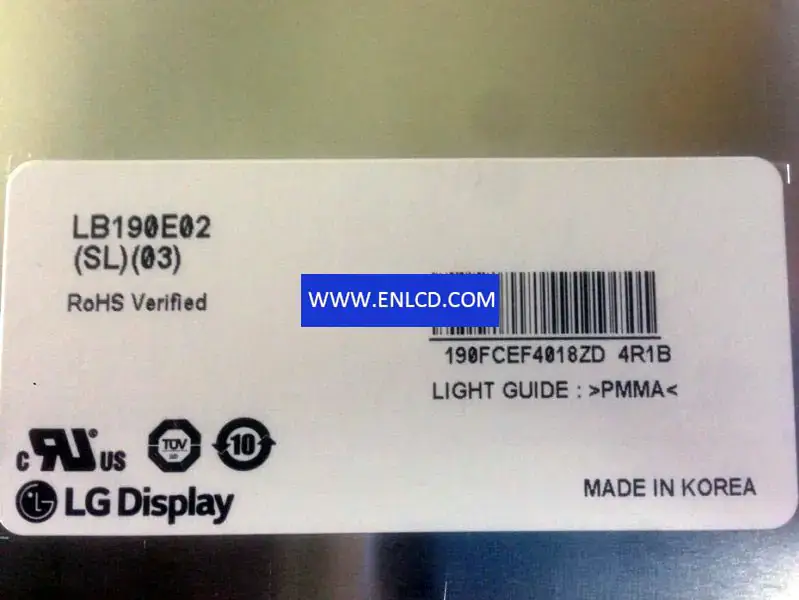 LG Display LB190E02-SL03 LCD面板