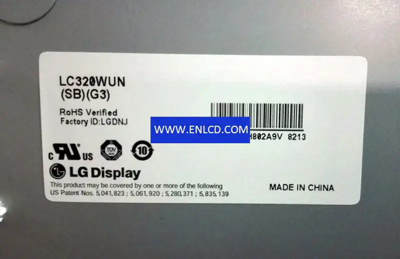 LC Display LC320WUN-SBG3 LCD面板