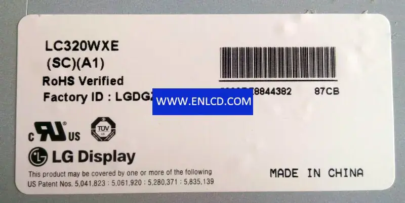 LG Display LC320WXE-SCA1 LCD面板