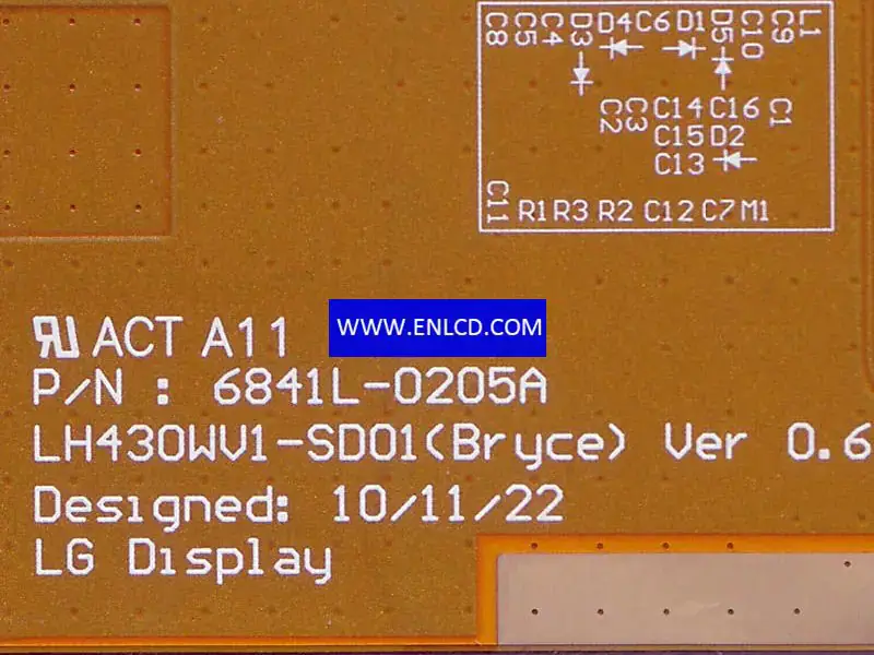 LG Display LH430WV1-SD01 LCD面板
