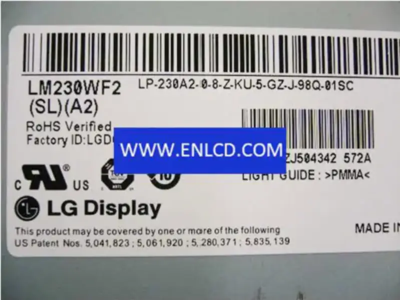LG Display LM230WF2-SLA2 LCD面板