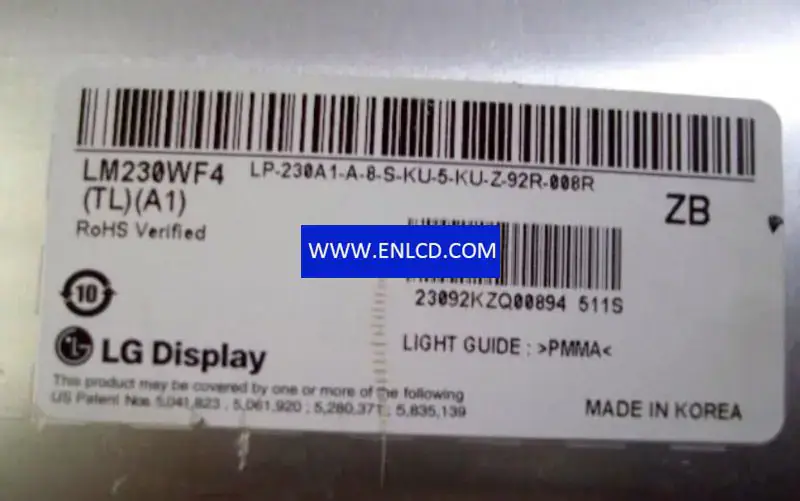 LG Display LM230WF4-TLA1 LCD panel