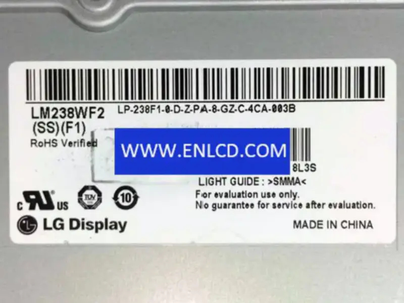 LG Display LM238WF2-SSF1 LCD panel