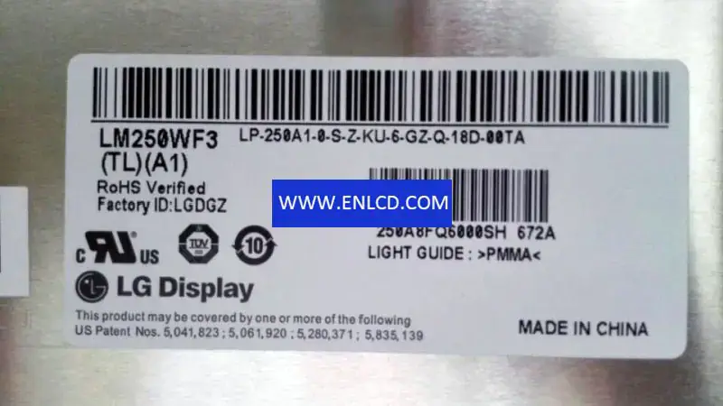 LG Display LM250WF3-TLA1 LCD