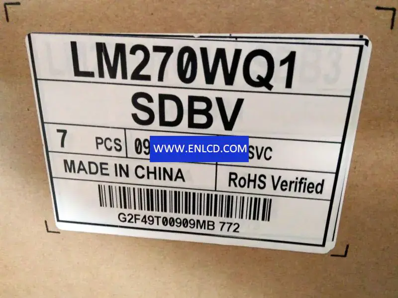 LG Display LM270WQ1-SDBV LCD panel Desktop Monitor