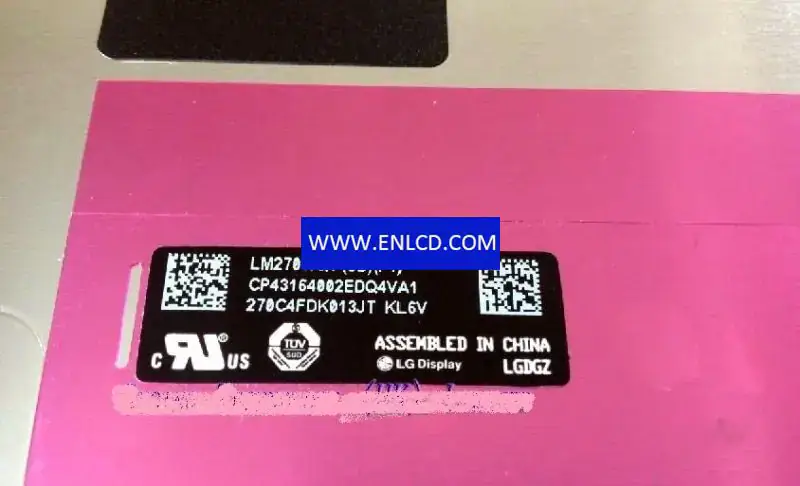 LG Display LM270WQ1-SDF1 LCD面板