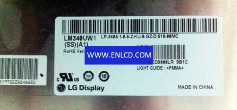 LG Display LM340UW1-SSA1 LCD面板