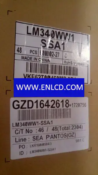 LG Display LM340WW1-SSA1 LCD-Panel