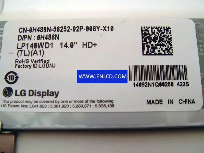 LG Display LP140WD1-TLA1 LCD-Panel