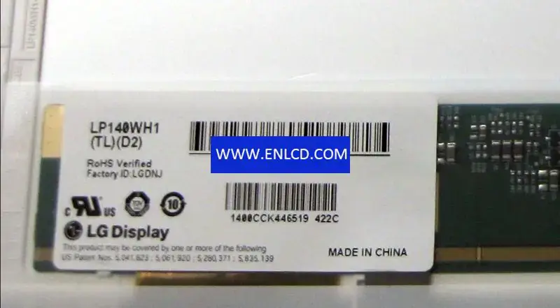 LG Display LP140WH1-TLD2 LCD panel