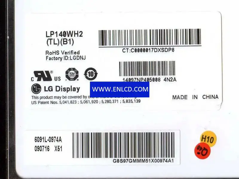LG Display LP140WH2-TLB1 LCD panel