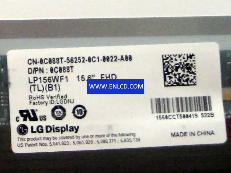 LG Display LP156WF1-TLB1 LCD面板