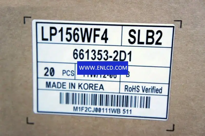 LG Display LP156WF4-SLB2 LCD面板