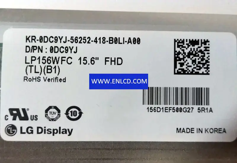 LG Display LP156WFC-TLB1 LCD面板