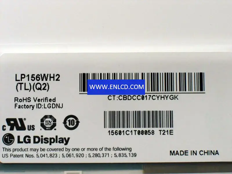 LG Display LP156WH2-TLQ2 LCD-Panel