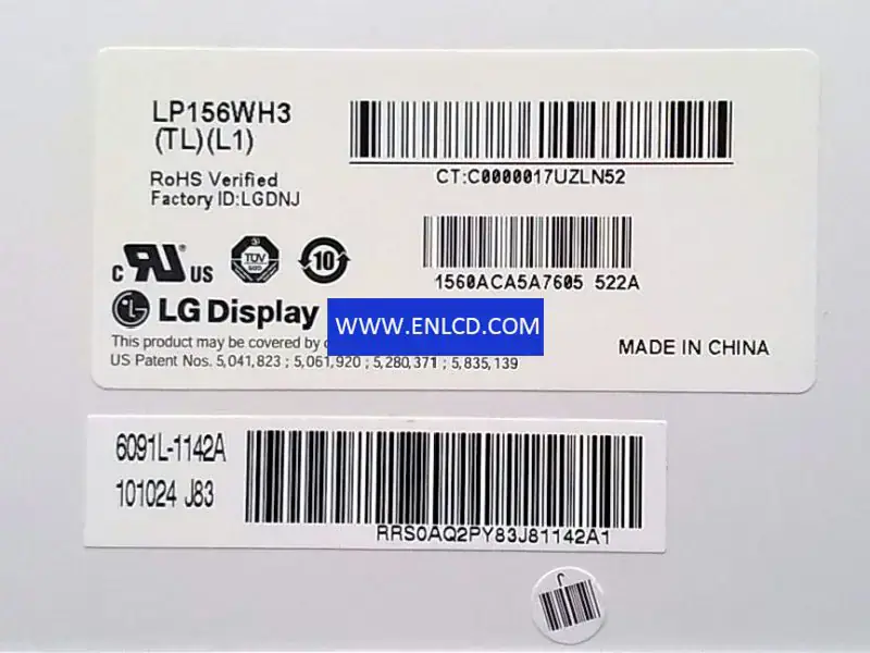 LG Display LP156WH3-TLL1 LCD panel
