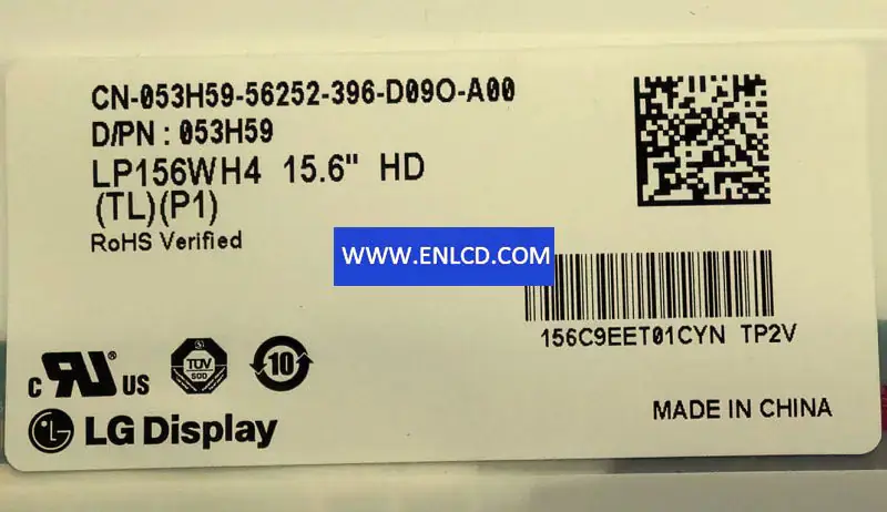 LG Display LP156WH4-TLP1 LCD面板