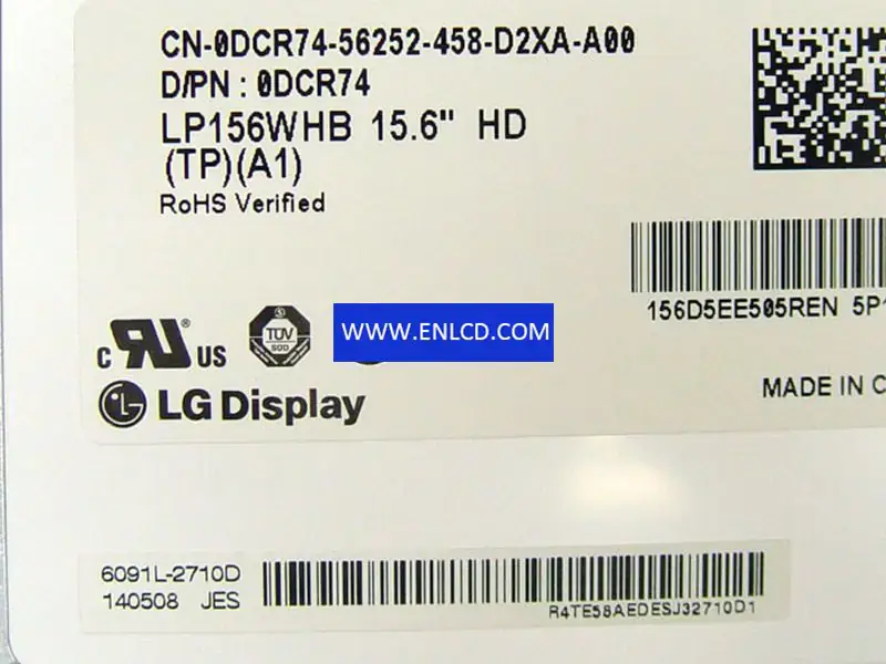 LG Display LP156WHB-TPA1 LCD面板