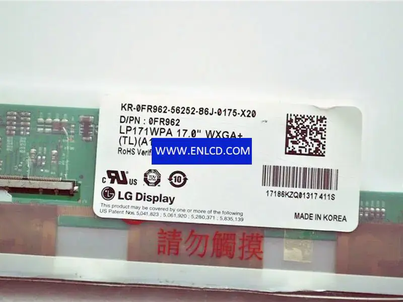 LG Display LP171WPA-TLA1 LCD panel