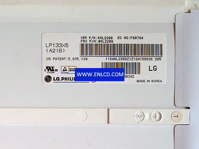 LG Display LP133X5-A2IB LCD面板