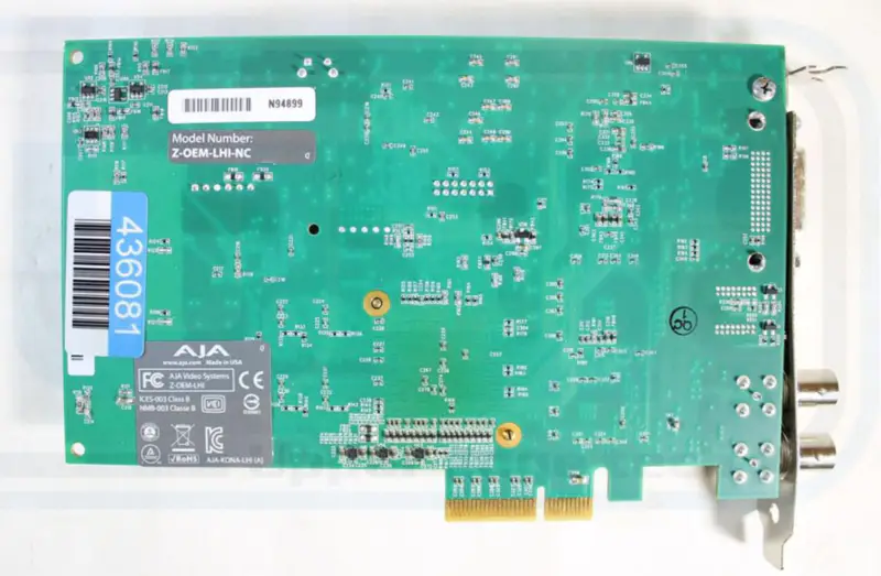AJA Kona LHi Z-OEM-LHI-NC HDMI-Videoaufnahmekarte PCI-e