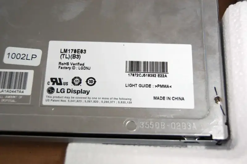 LG Display LM170E03-TLB3 LCD面板