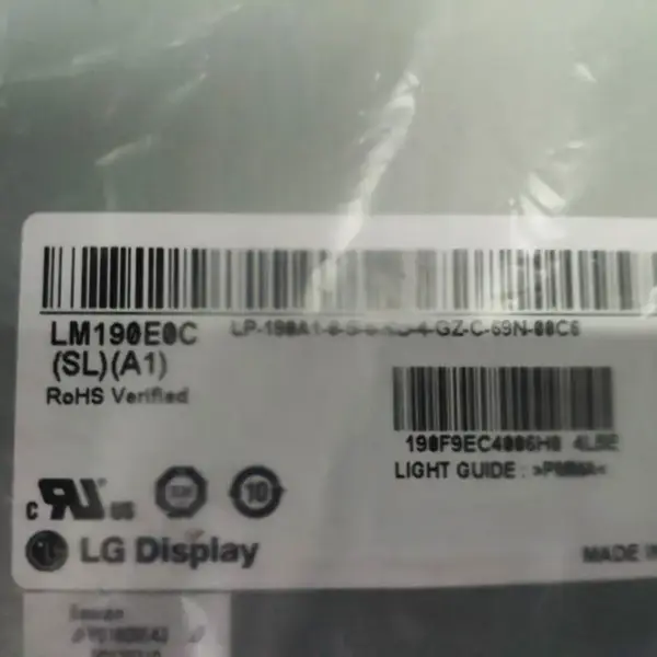 LG Display LM190E0C-SLA1 LCD面板