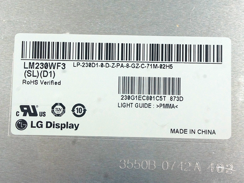 LG Display LM230WF3-SLD1 LCD panel